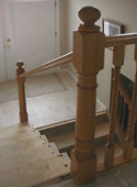 handrail with spindles removed